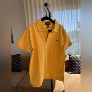 Polo by Ralph Lauren Men's Yellow Polo Shirt
